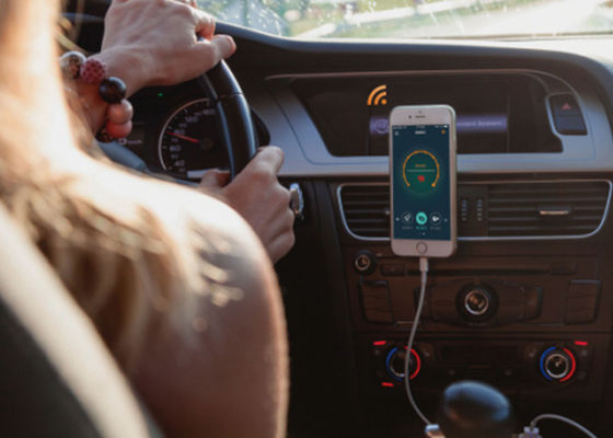 Bluetooth-Controlemechanisme 10 van het Autogaspedaal Boete die - voor Toyota Majestueuze Hilux stemmen